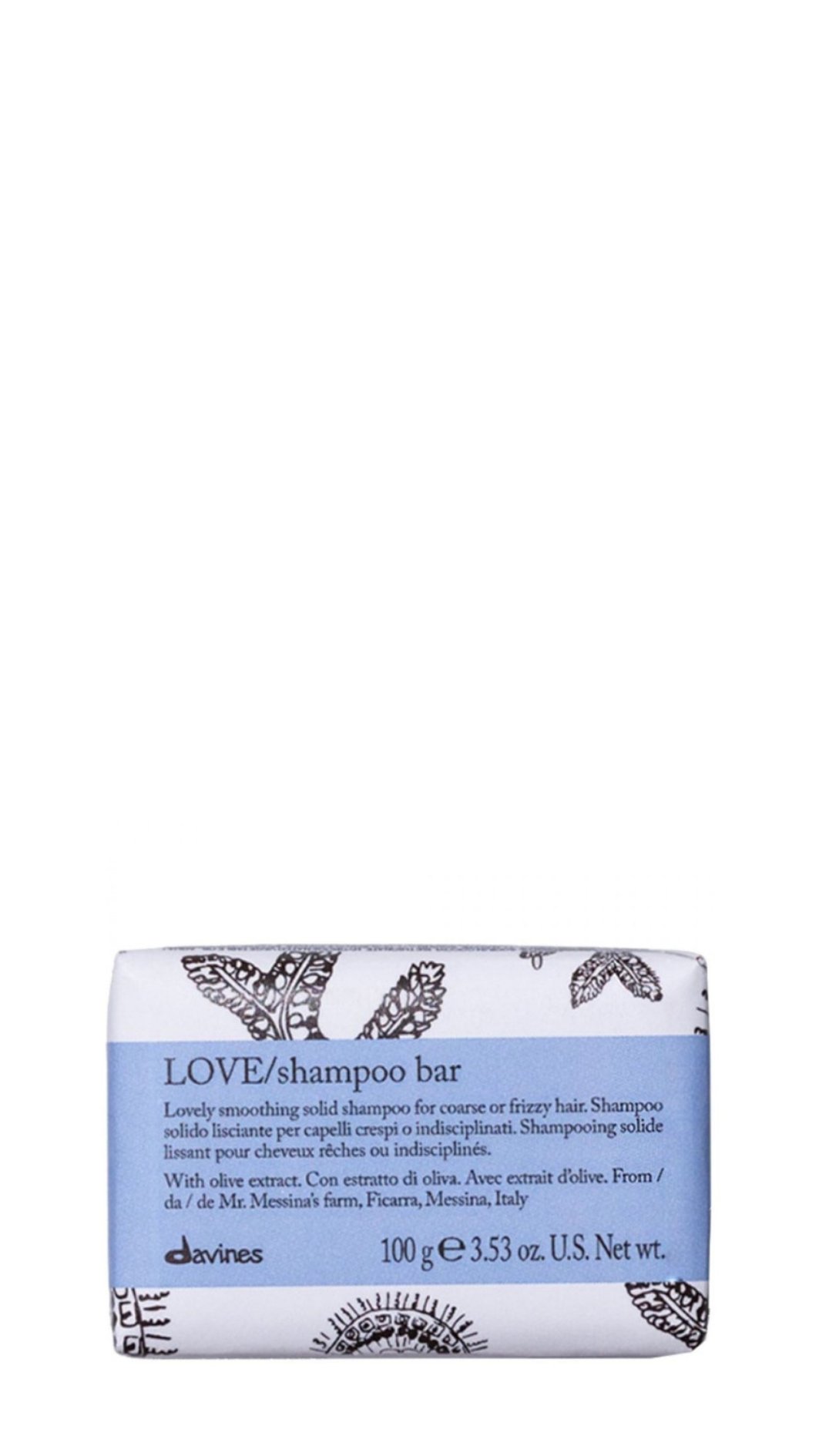 Твердий шампунь Davines LOVE bar 100г 