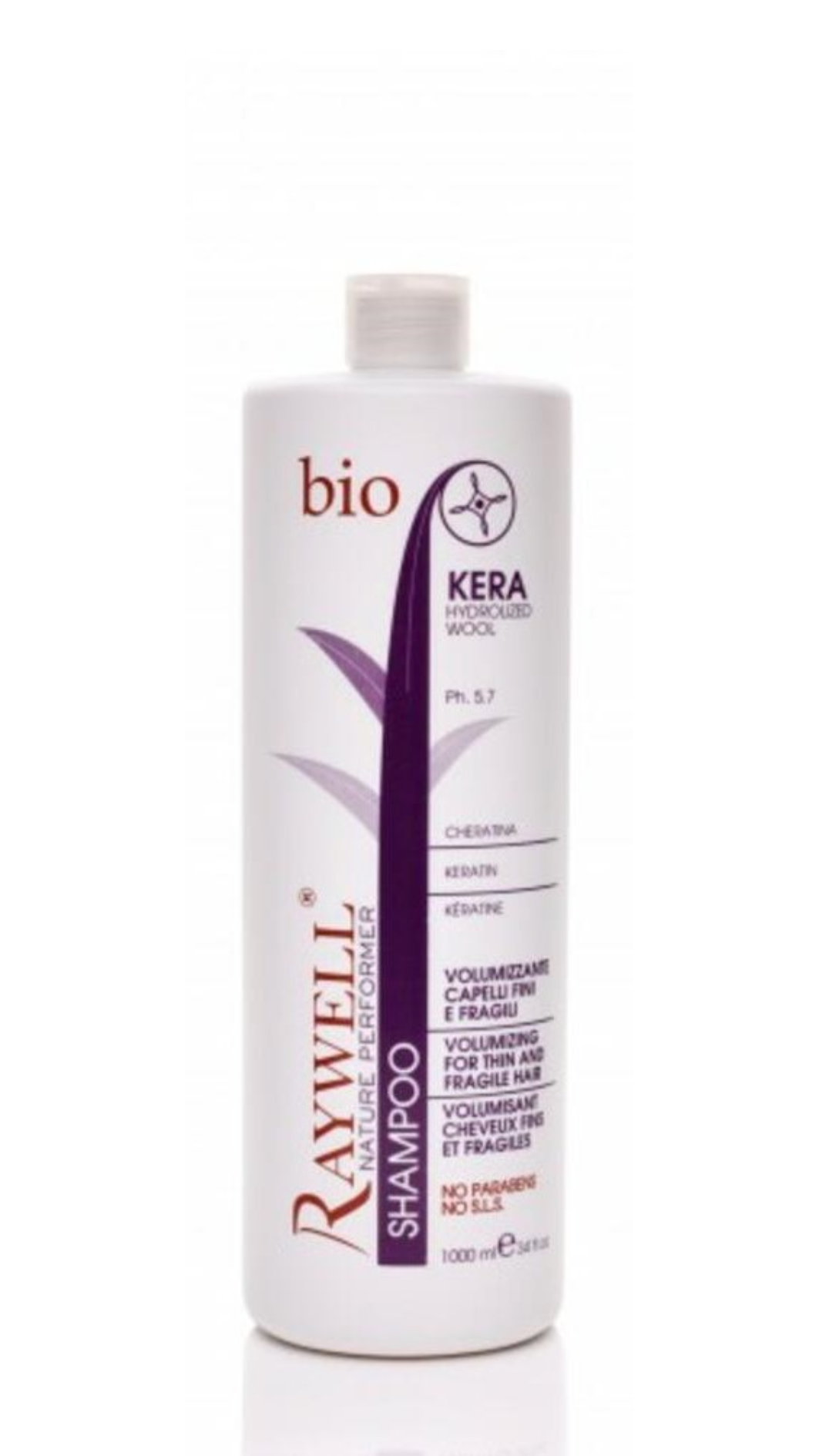 Шампунь Raywell KERA bio 1л 