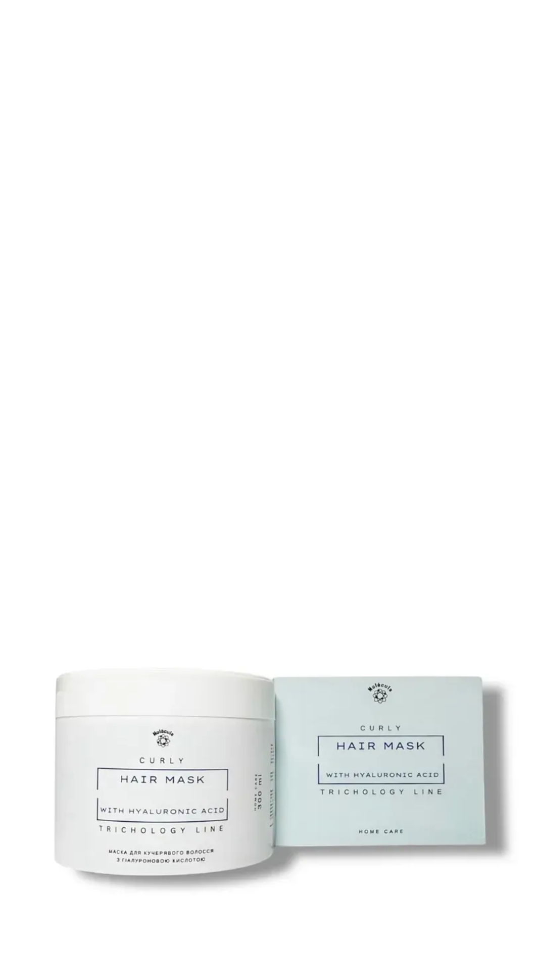 Маска СURLY HYALURONIC ACIDS Molecula 300мл 