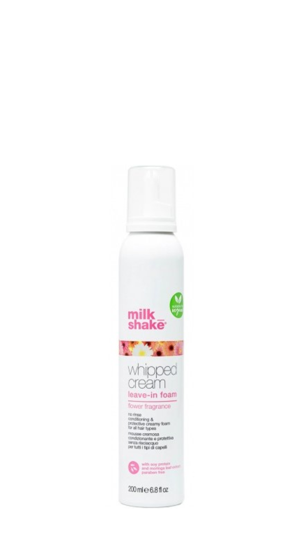 Крем-пінка зволожуюча Flower Milk shake 200мл 