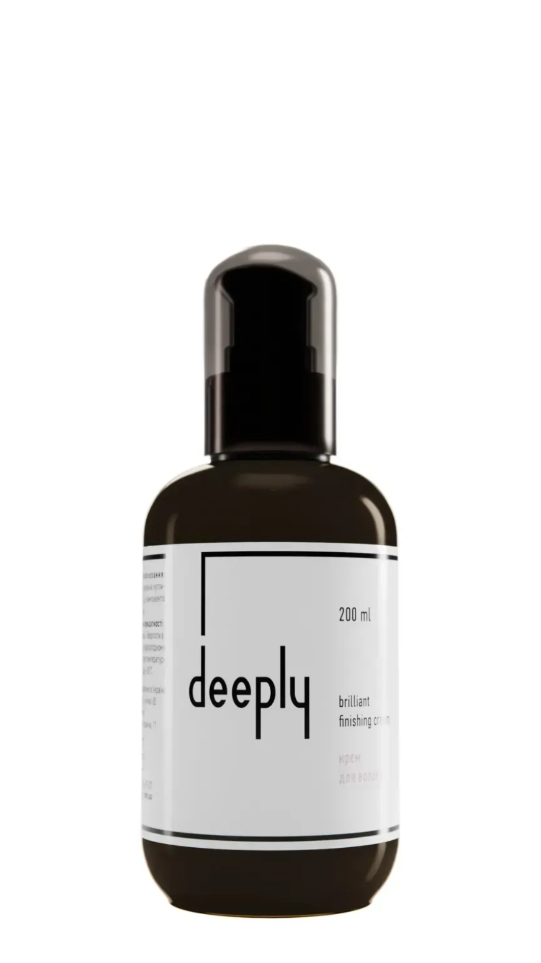 Крем для волосся deeply brilliant finishing cream 200мл 