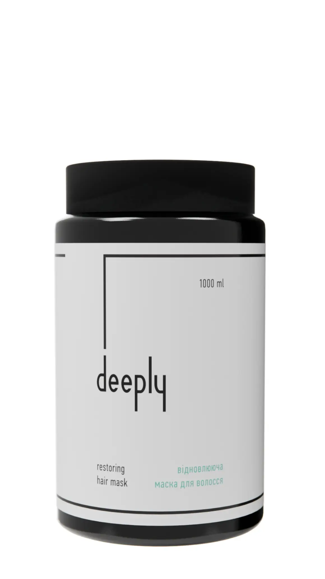 Відновлююча маска для волосся deeply restoring 1л 