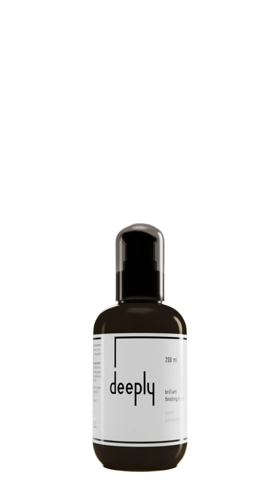 Крем для волосся deeply brilliant finishing cream 200мл 