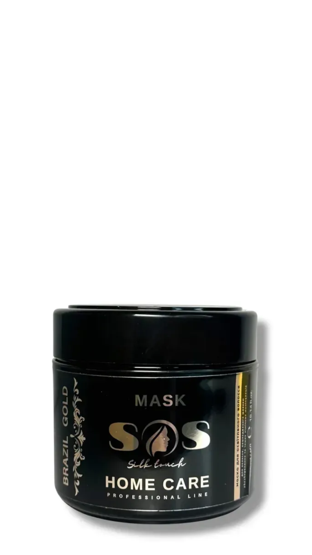 Маска для освітленого волосся Brazil Gold Home Care Silk Touch Sos Mask 300ml 