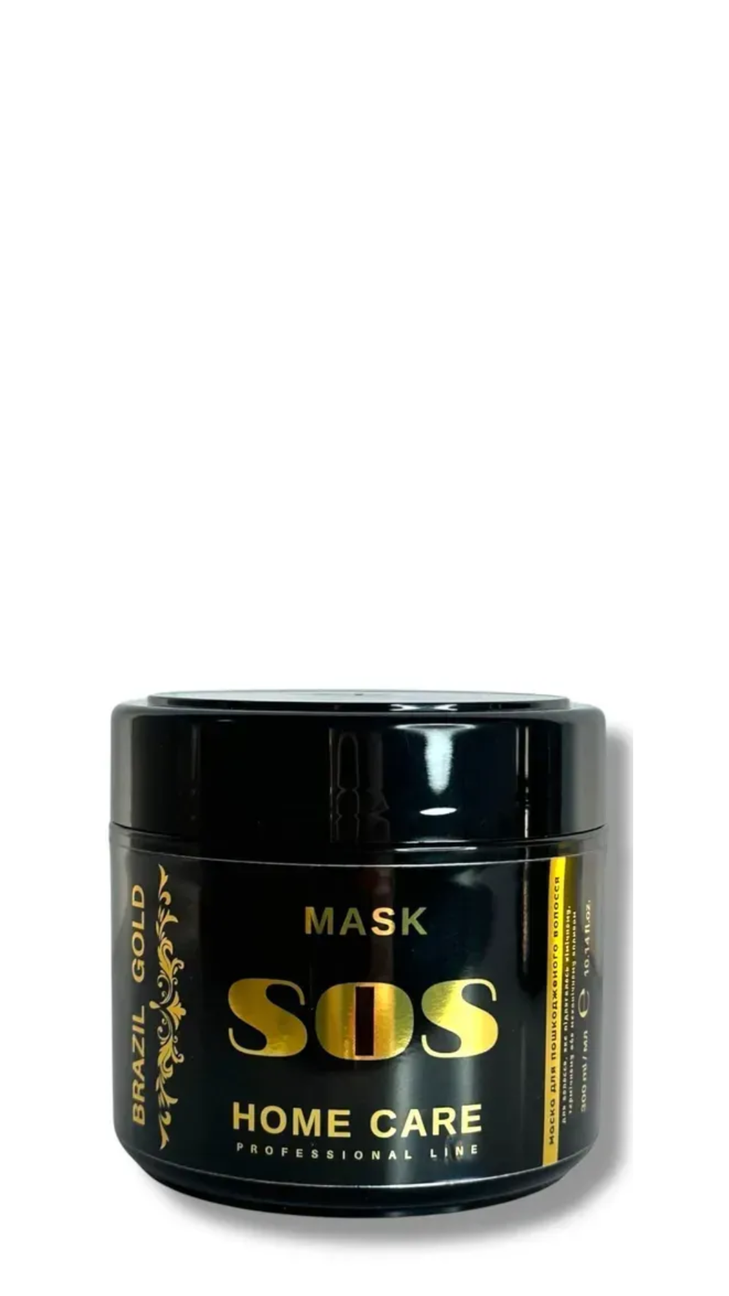 Маска для відновлення пошкодженого волосся Brazil Gold Home Care Sos Maskd 300ml 