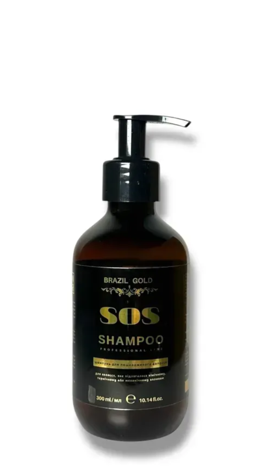 Шампунь для пошкодженого волосся Brazil Gold Home Care Sos 300ml 