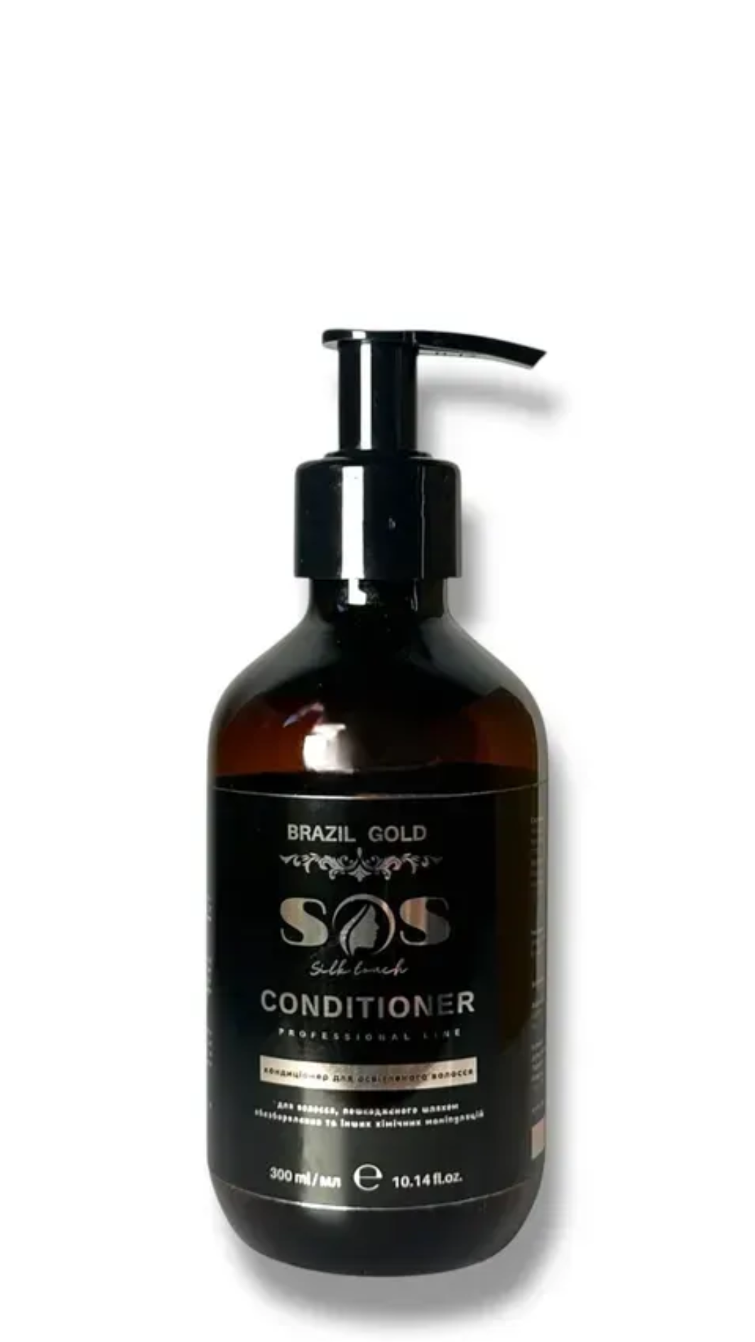Кондиціонер для освітленого волосся Brazil Gold Home Care Silk Touch 300ml 