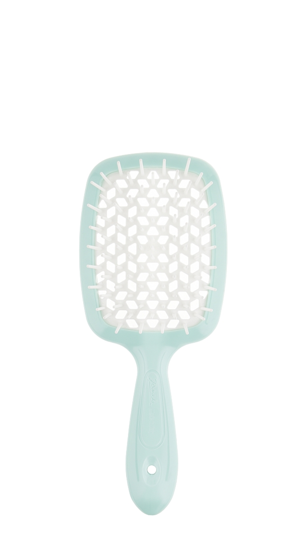 Гребінець Janeke Superbrush Small ТІФФАНІ З БІЛИМ