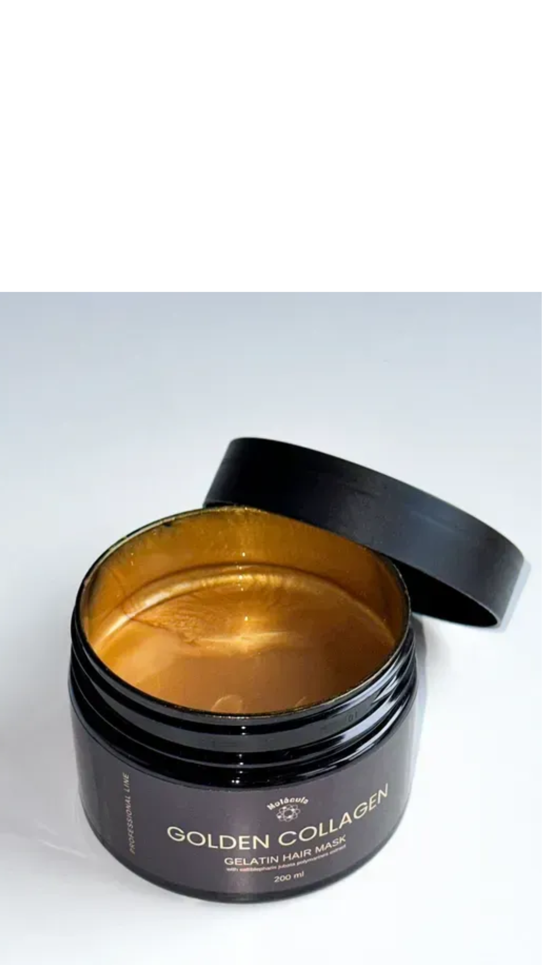 Желатинова маска Molecula Golden Collagen Gelatin 200 мл 