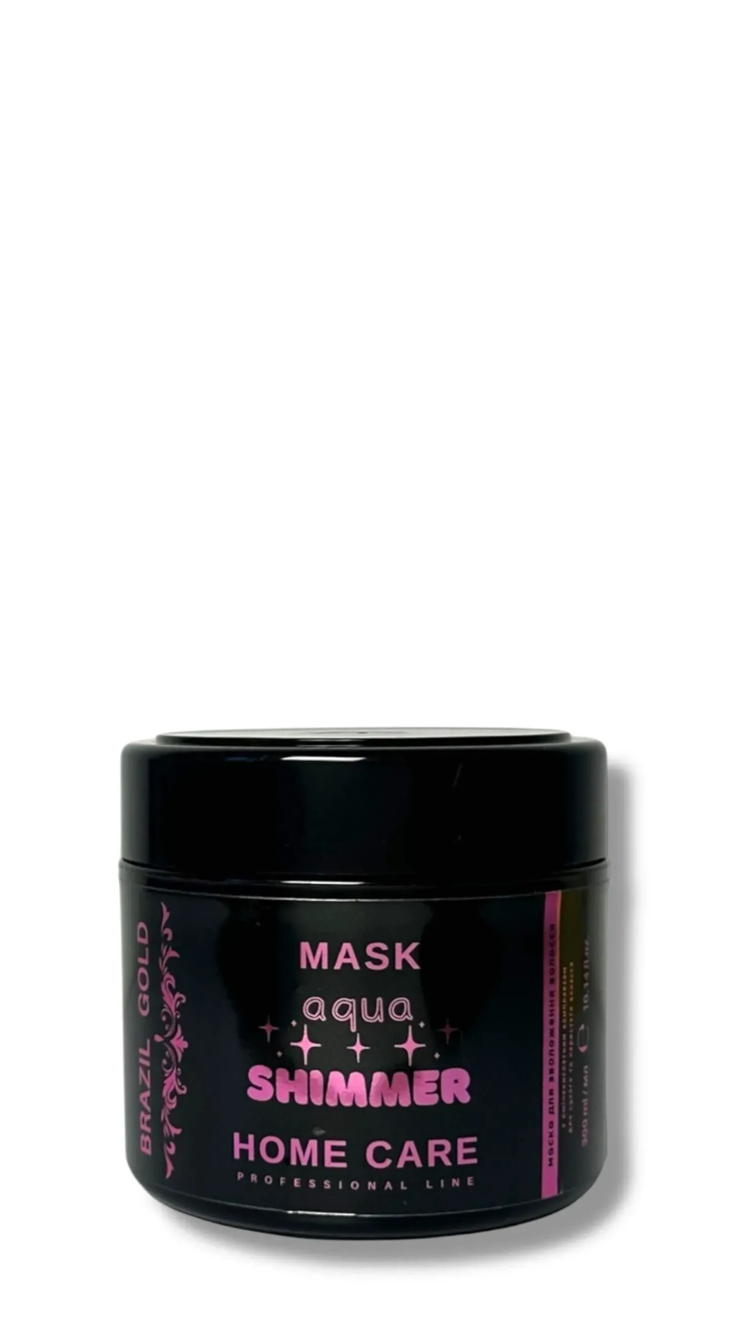 Маска для зволоження сухого та пористого волосся Brazil Gold Shimmer 