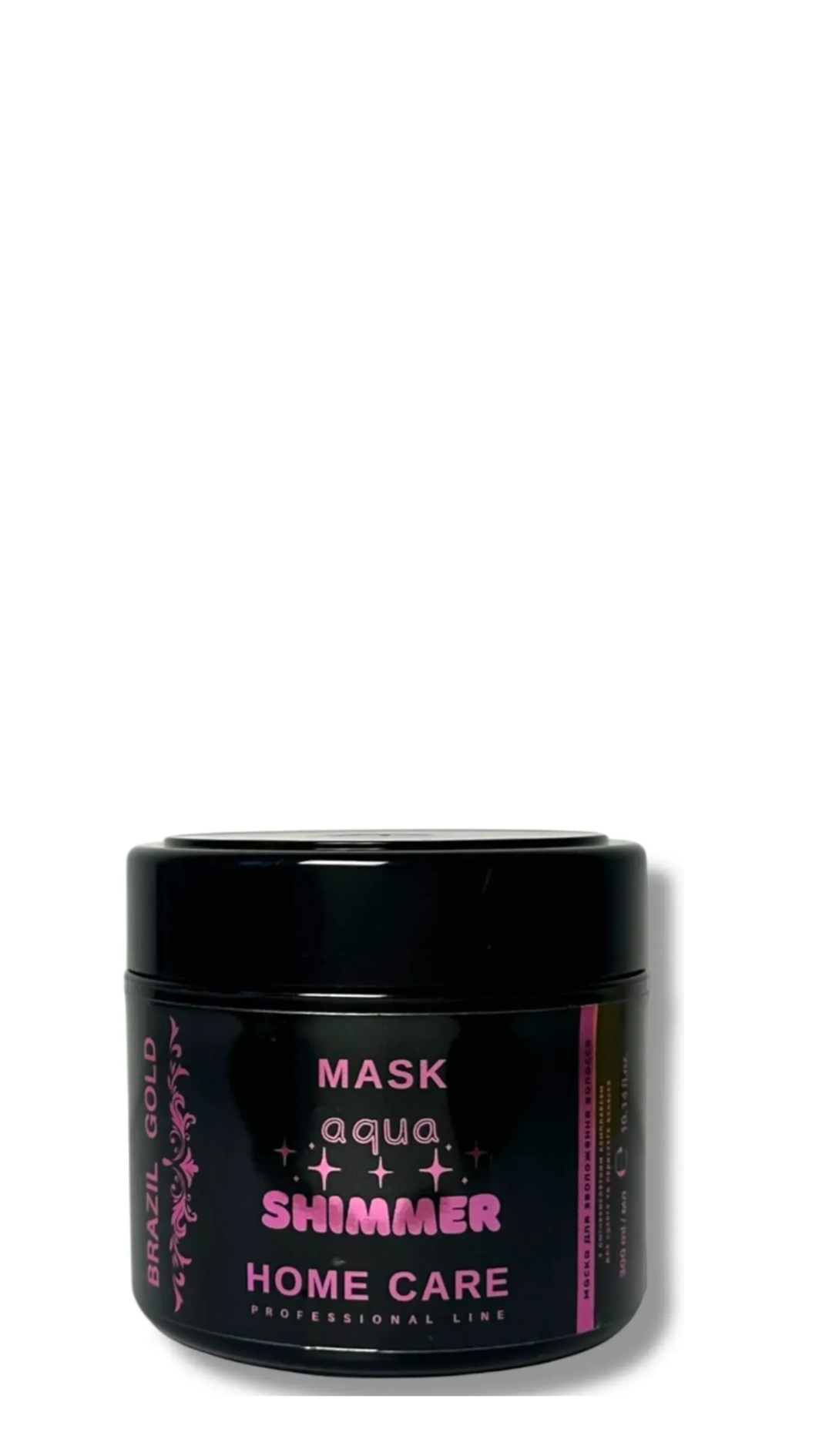 Маска для зволоження сухого та пористого волосся Brazil Gold Shimmer Mask 50ml 