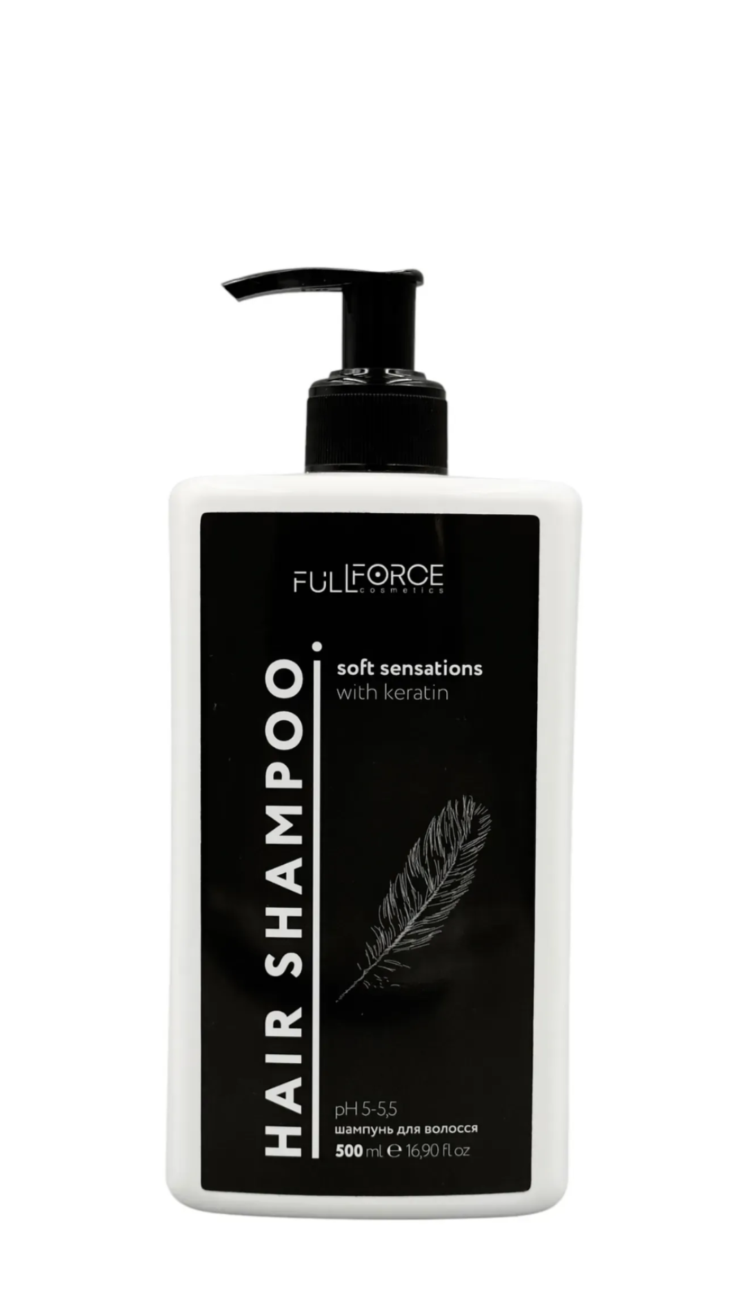 Шампунь з кератином SOFT SENSATIONS Full Force 