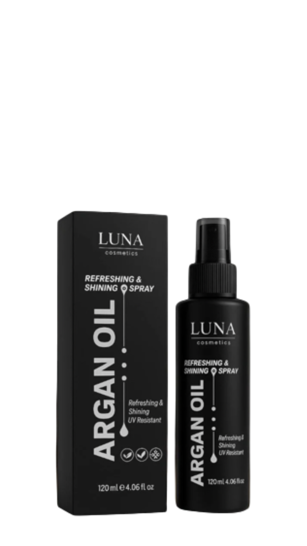 Спрей для волосся LUNA Argan Oil Refreshing Shining 120мл 