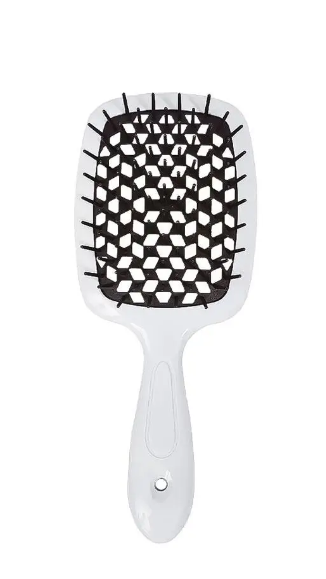 Гребінець HOLLOW COMB БІЛИЙ З ЧОРНИМ