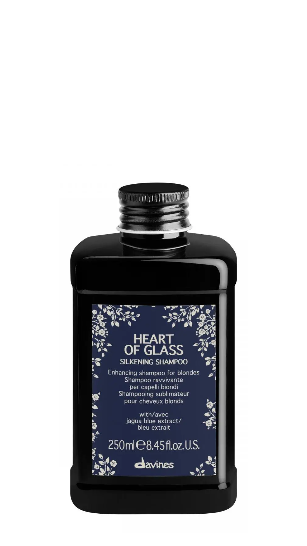 Шампунь для підтримки кольору та шовковистості волосся Davines HEART OF GLASS 