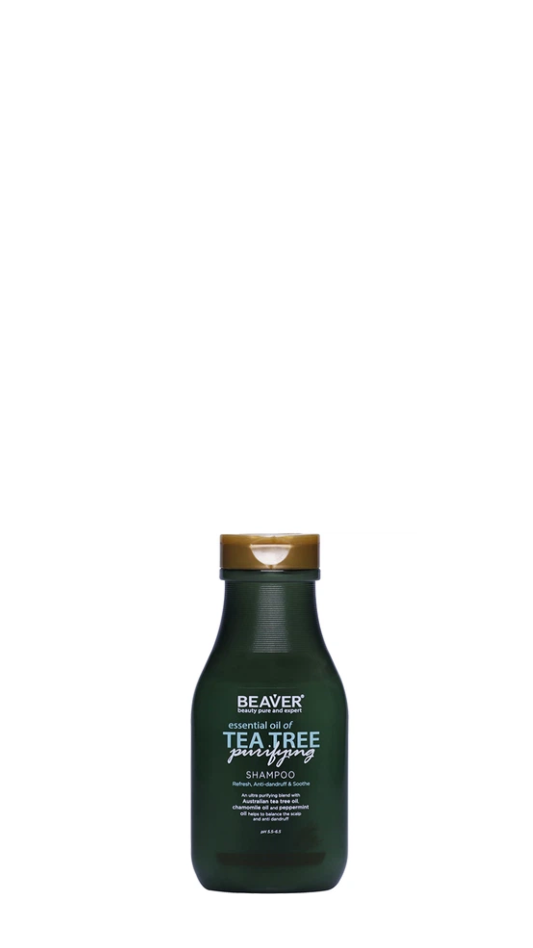 Шампунь для жирної шкіри голови олією Чайного дерева BEAVER Essential Oil of Tea Tree 