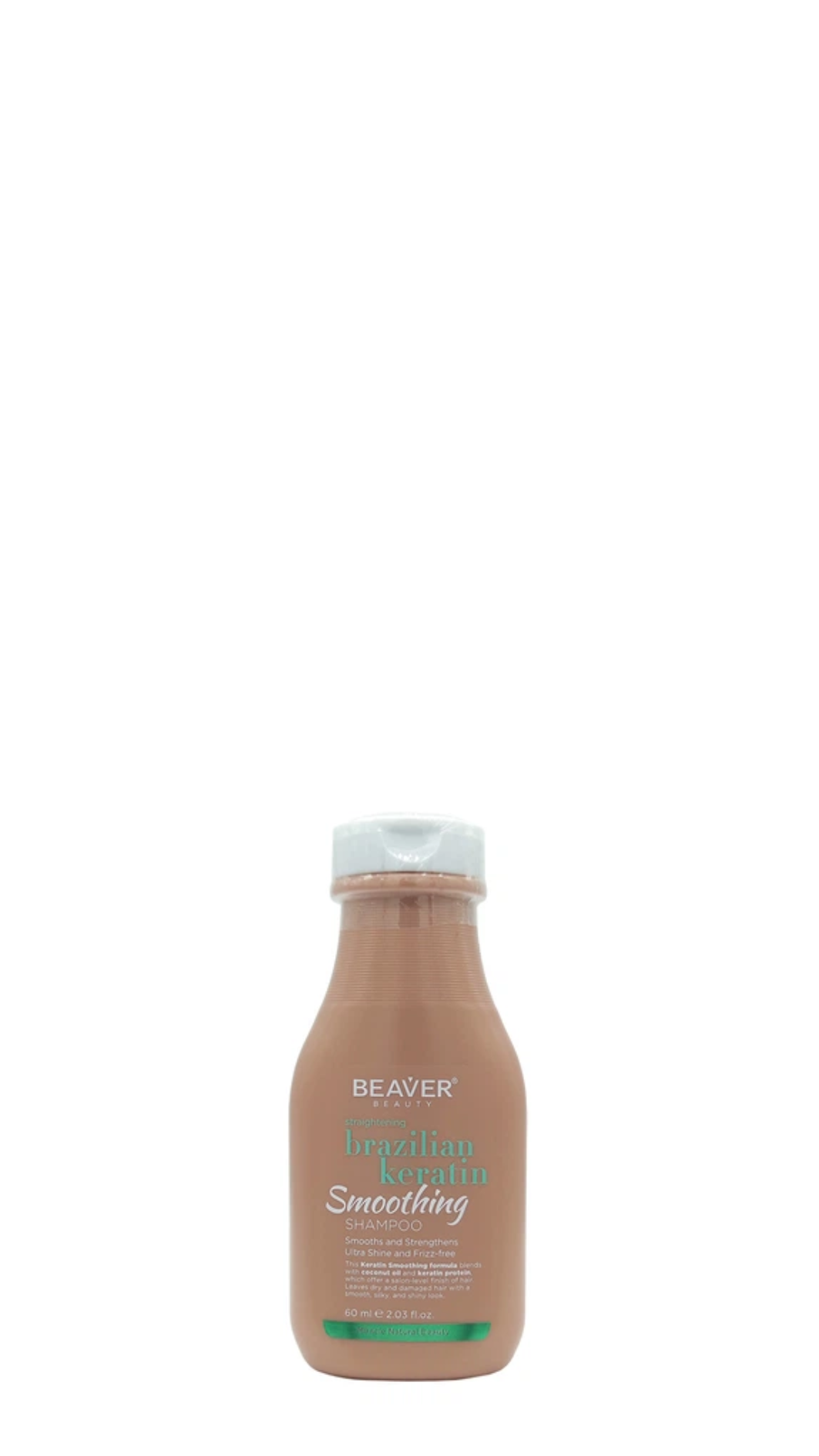 Шампунь з кератином BEAVER Brazilian Keratin Smoothing 60ml
