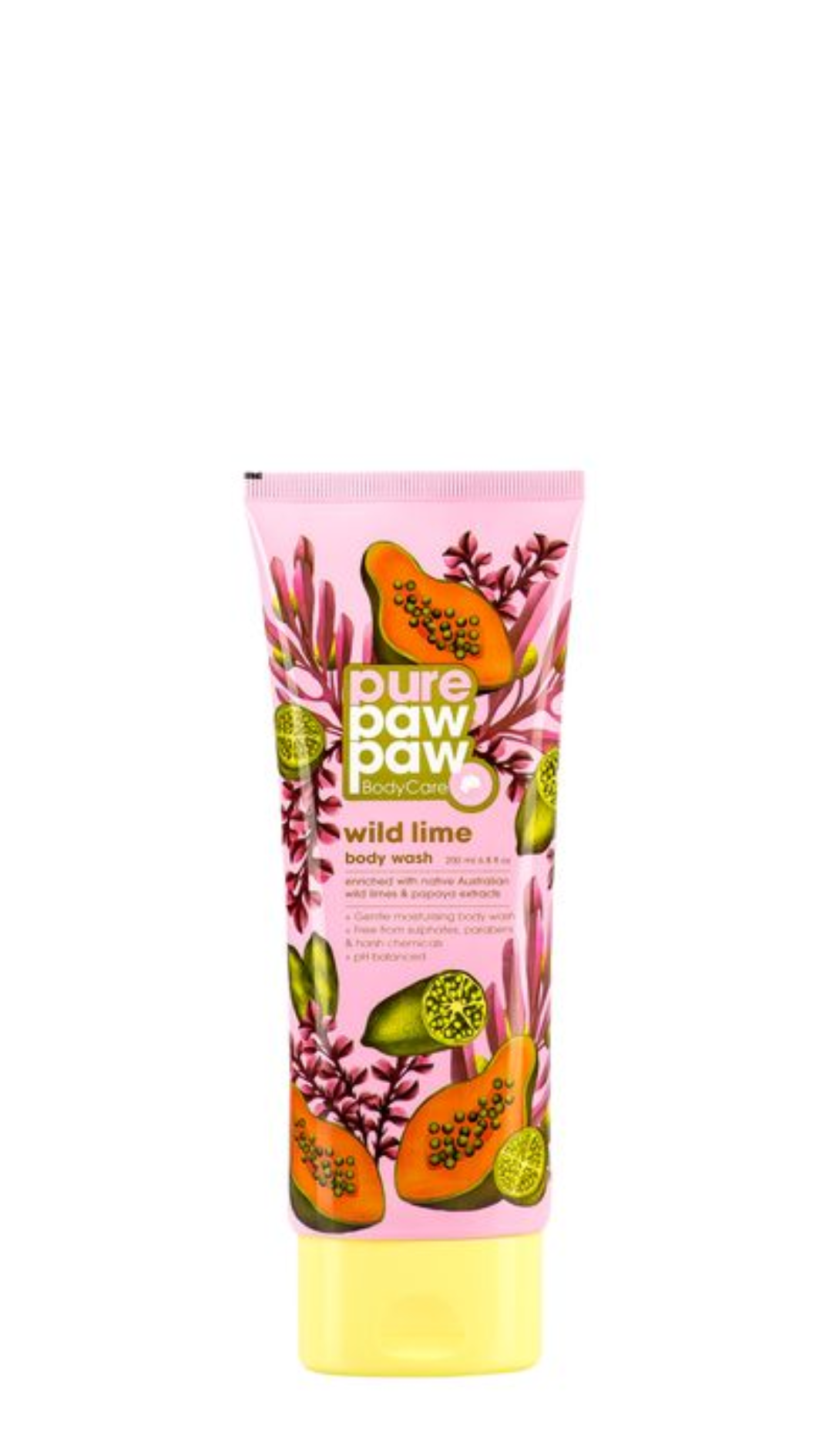 Гель для душу Pure Paw Paw Body Care Wild Lime Wash 200ml 