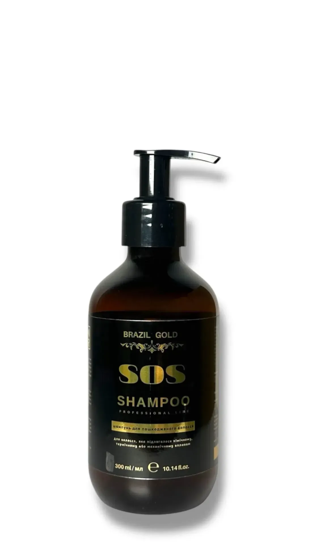 Шампунь для пошкодженого волосся Brazil Gold Home Care Sos 300ml 