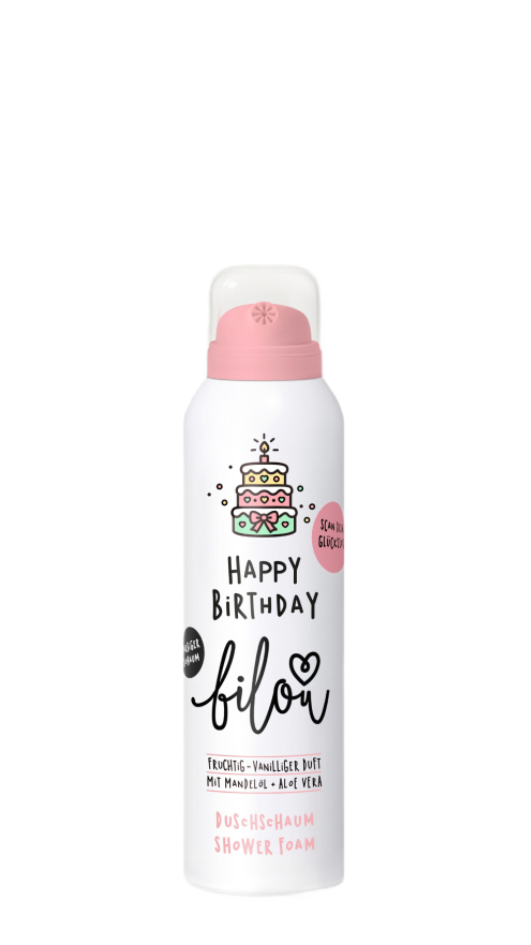 Пінка для душу Bilou Happy Birthday 200 мл 