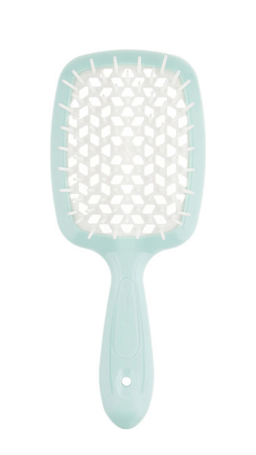 Гребінець Janeke Superbrush Standart ТІФФАНІ З БІЛИМ