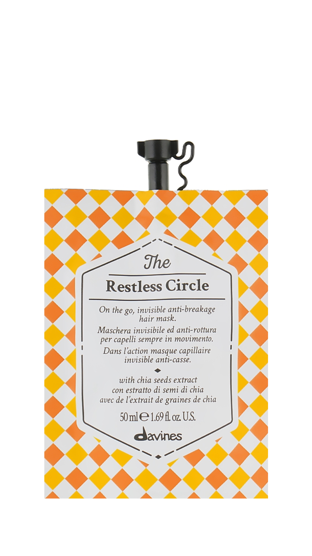 Маска Davines THE RESTLESS CIRCLE проти ламкості волосся 