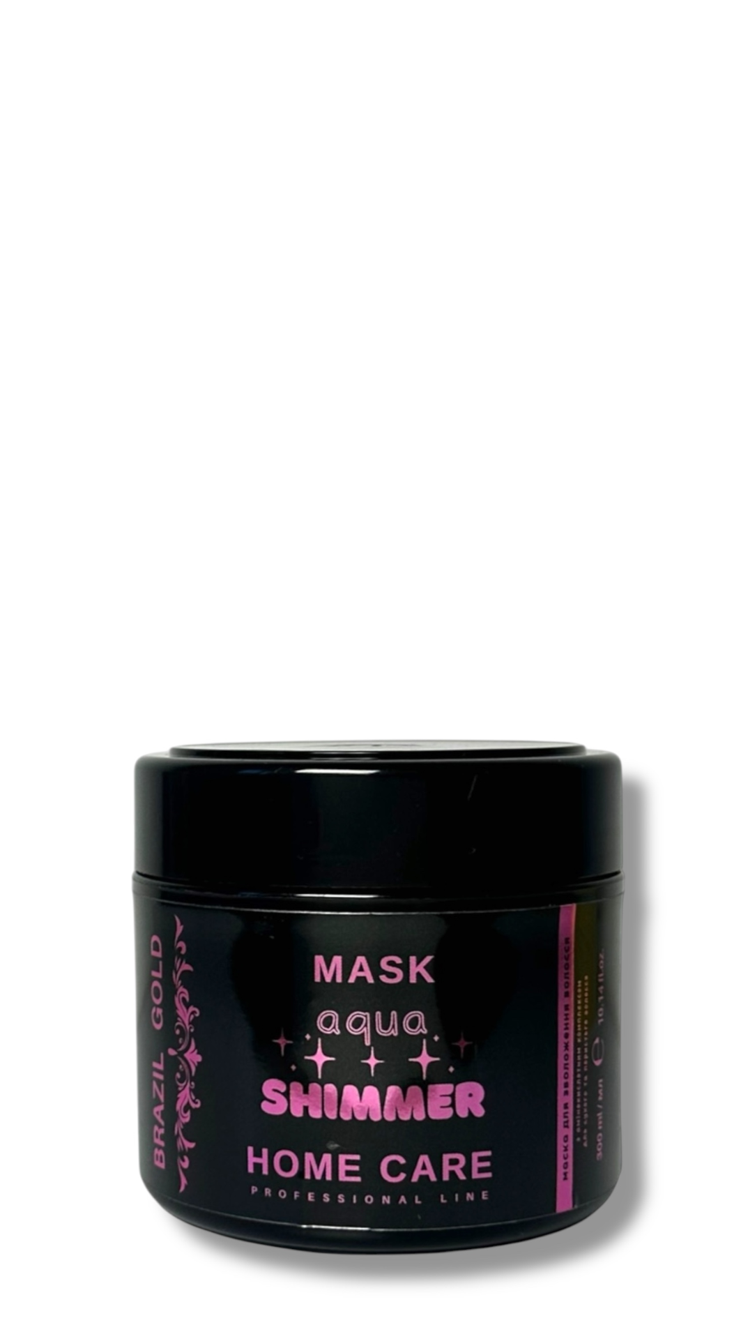 Маска для зволоження сухого та пористого волосся Brazil Gold Shimmer 