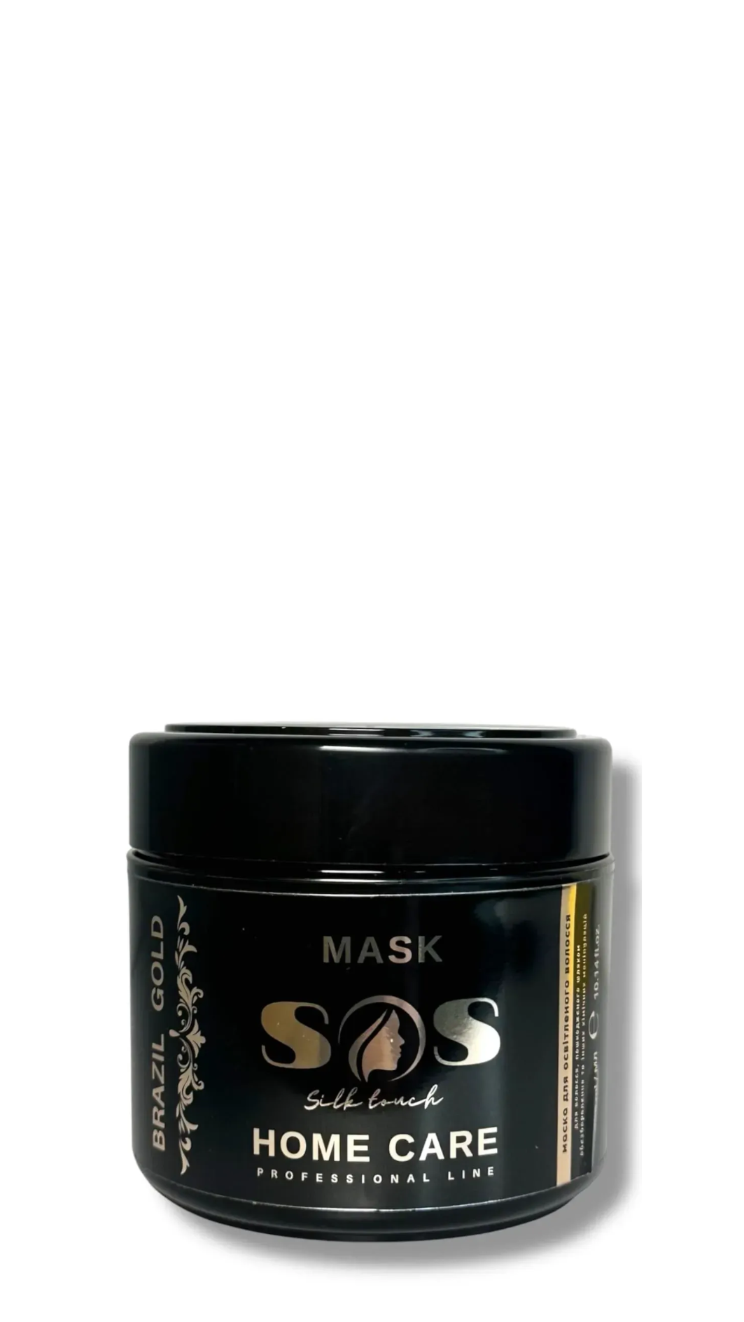 Маска для освітленого волосся Brazil Gold Home Care Silk Touch Sos Mask 