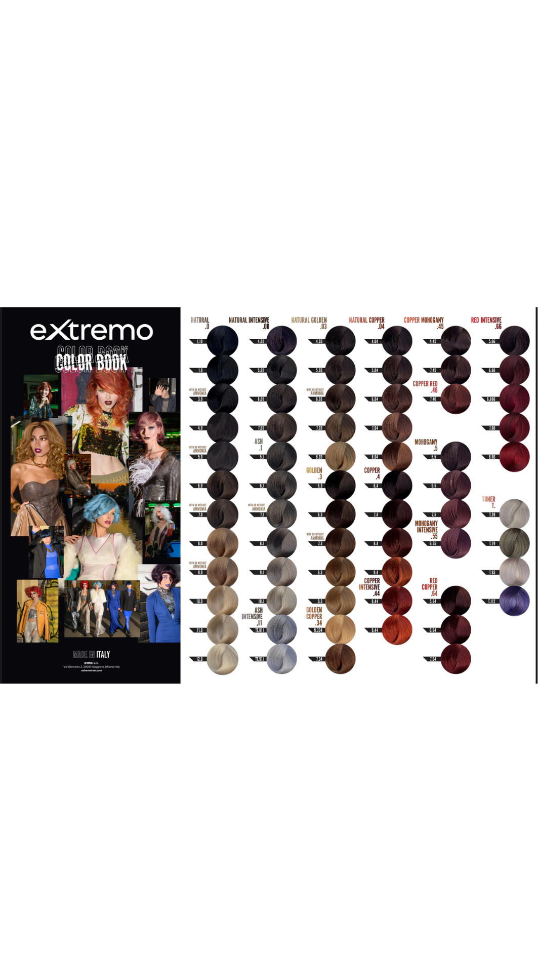 Фарба для волосся Color Cream With Argan Oil Extremo 100 мл 5.5