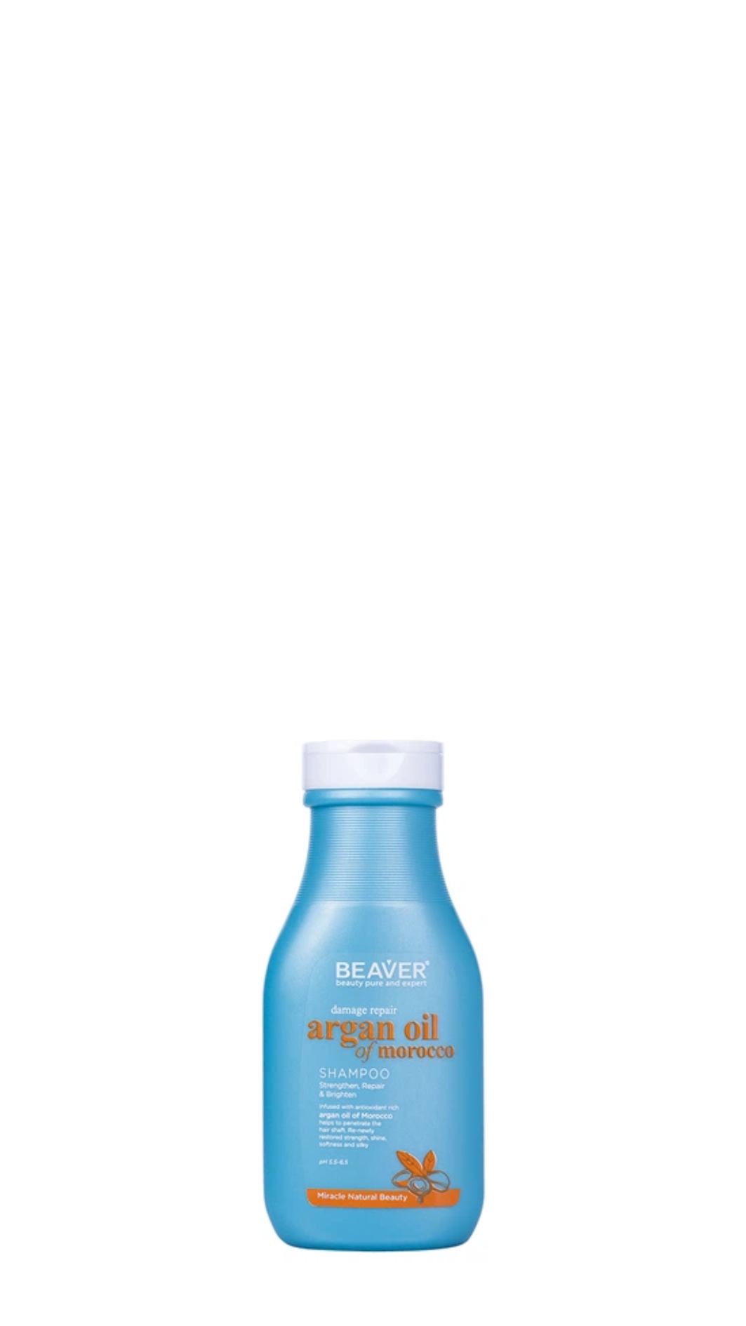 Відновлюючий шампунь для пошкодженого волосся BEAVER Damage Repair Argan Oil of Moroccoм 40ml