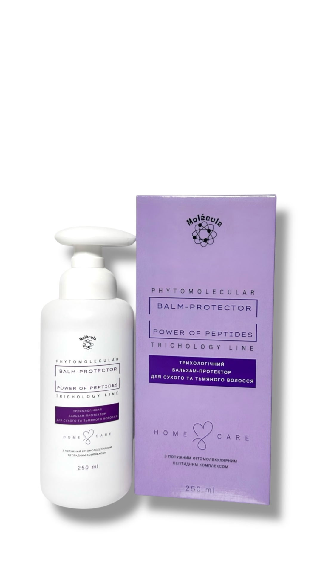 Бальзам для сухого та тьмяного волосся Molecula 