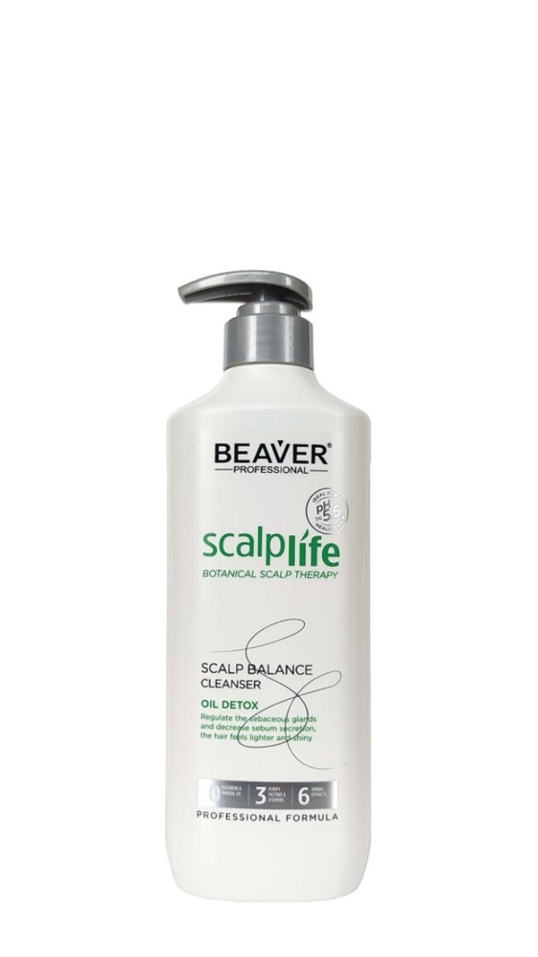 Детокс шампунь SCALPLife BEAVER 600ml