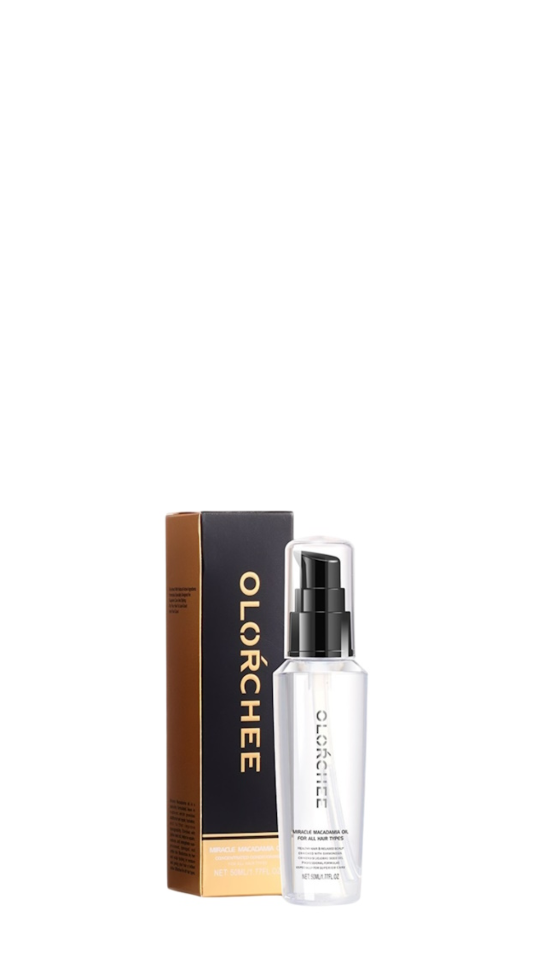 Незмивне масло-сироватка для волосся Olorchee Miracle Macadamia Oil 