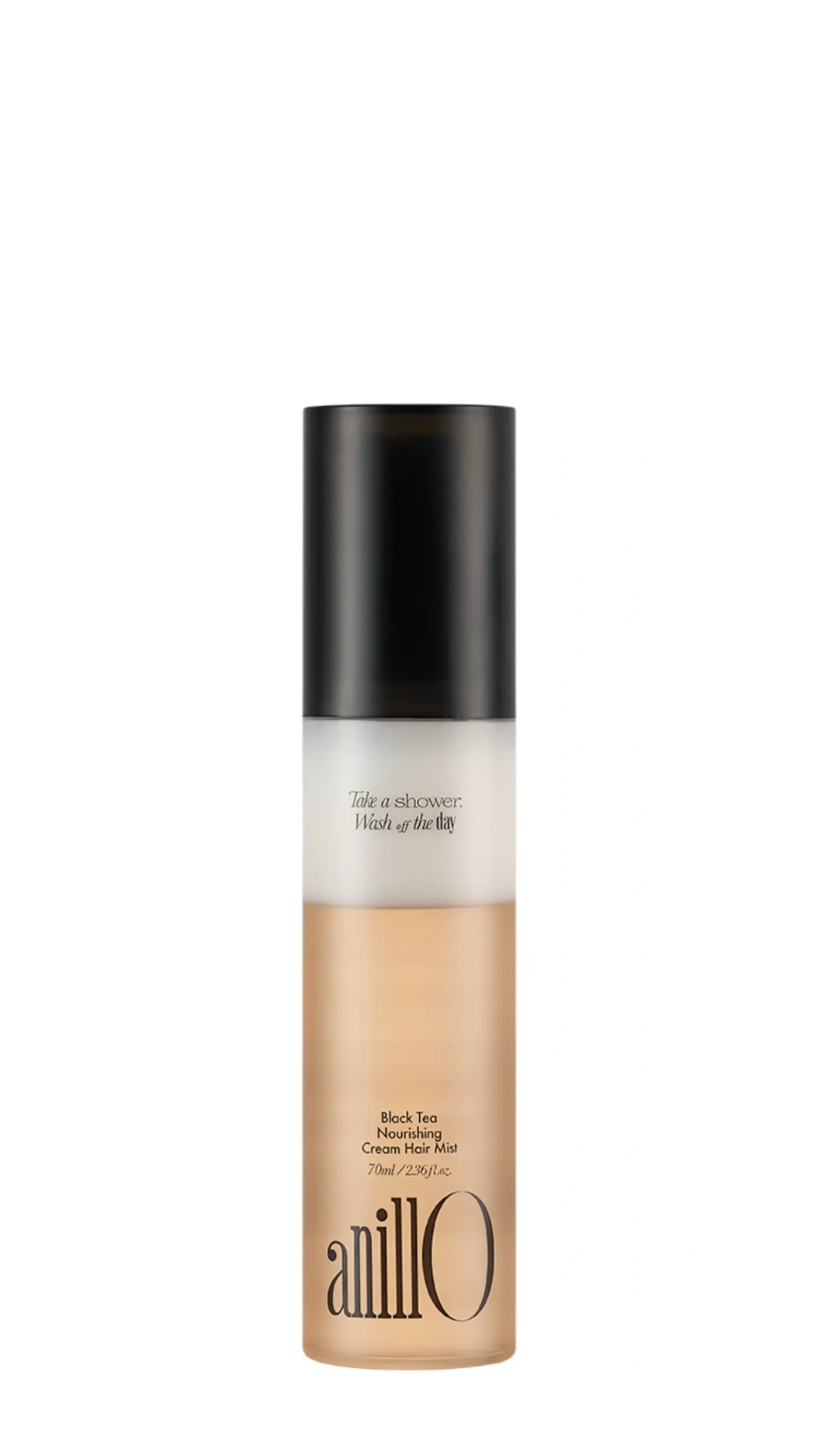Живильний крем-спрей для волосся Black Tea Nourishing Cream Hair Mist ANILLO 