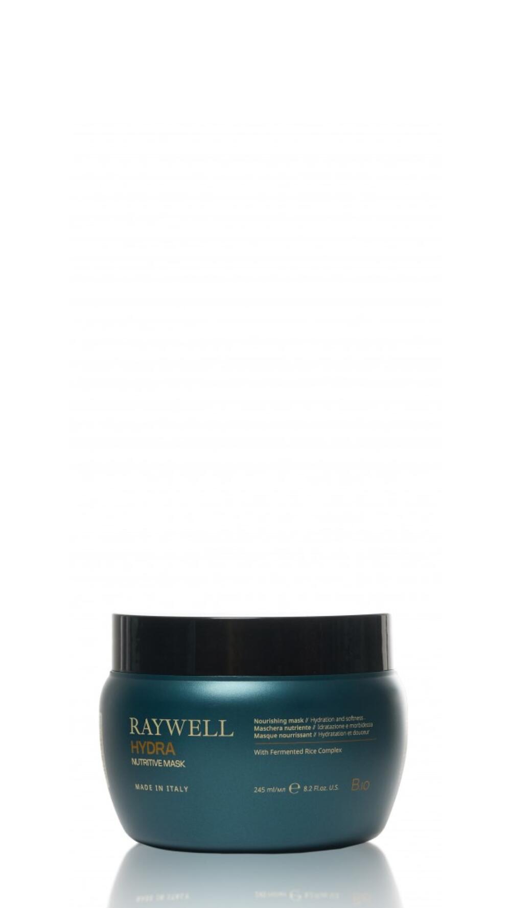Маска для сухого волосся зволожуюча Raywell B.IO HYDRA 245ml